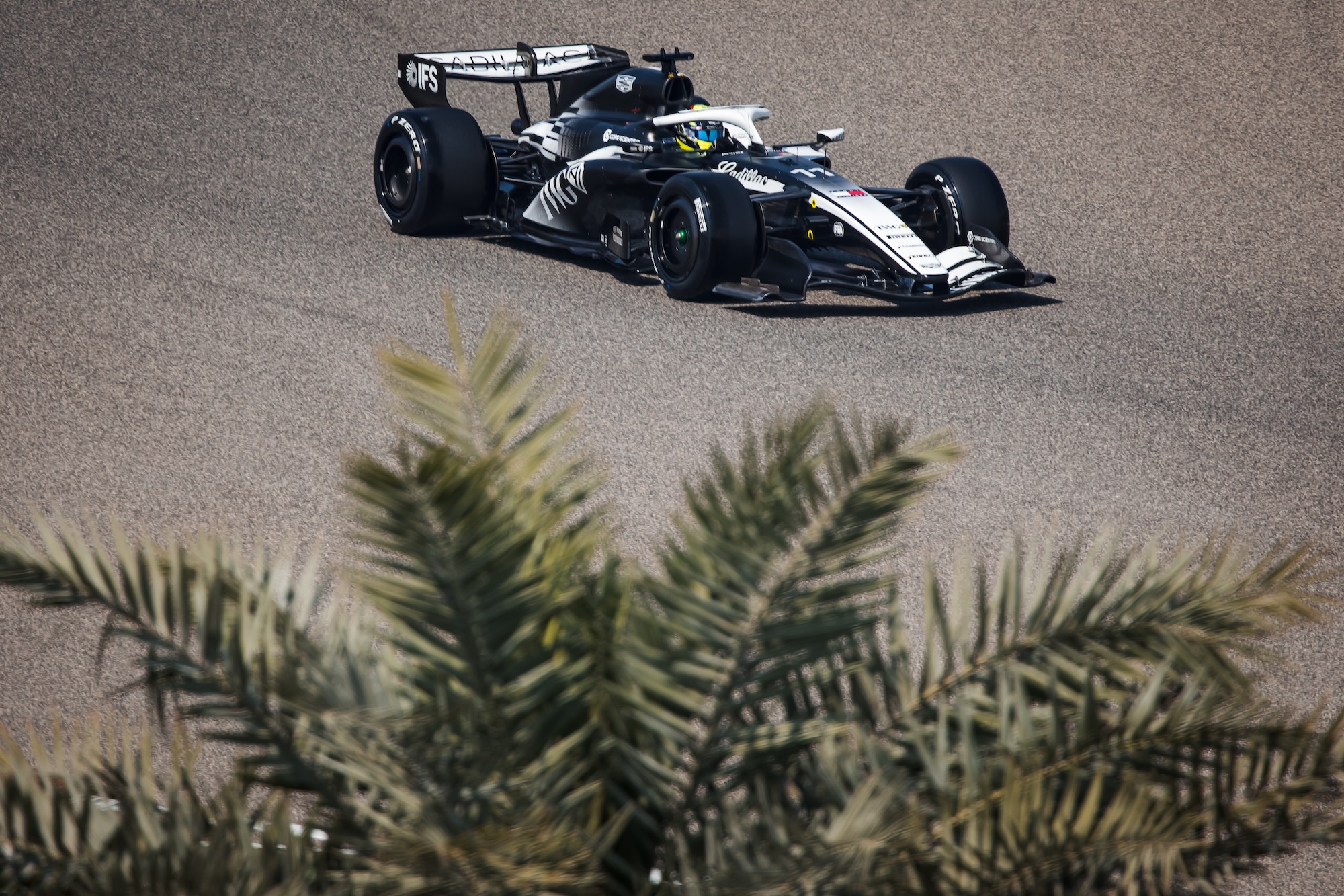 Sergio Perez (MEX) Cadillac Formula 1 Team CA01.