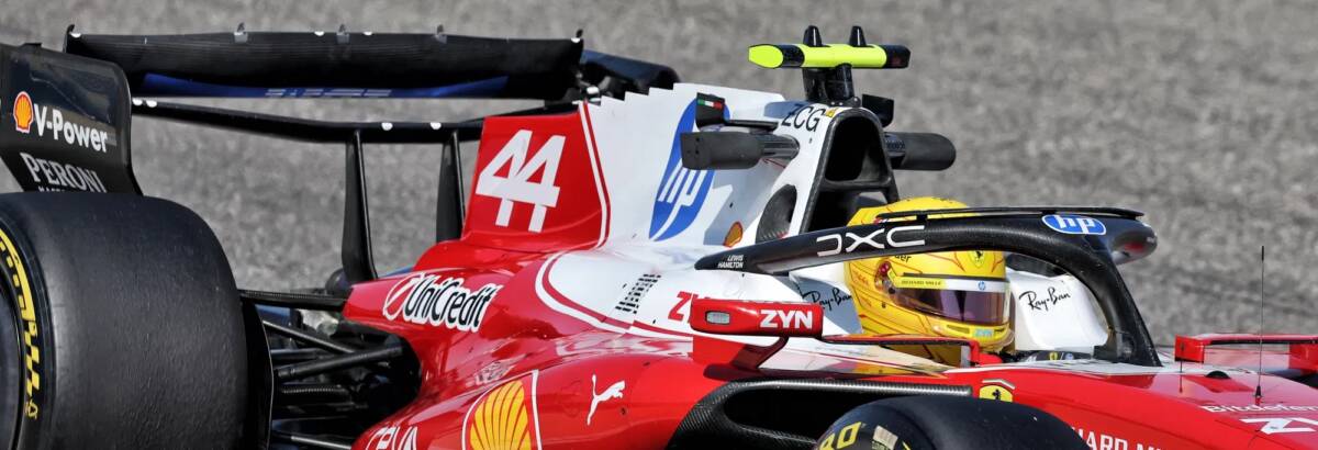 F1: Ferrari surpreende com asa traseira ‘giratória’ no dia 2 no Bahrein