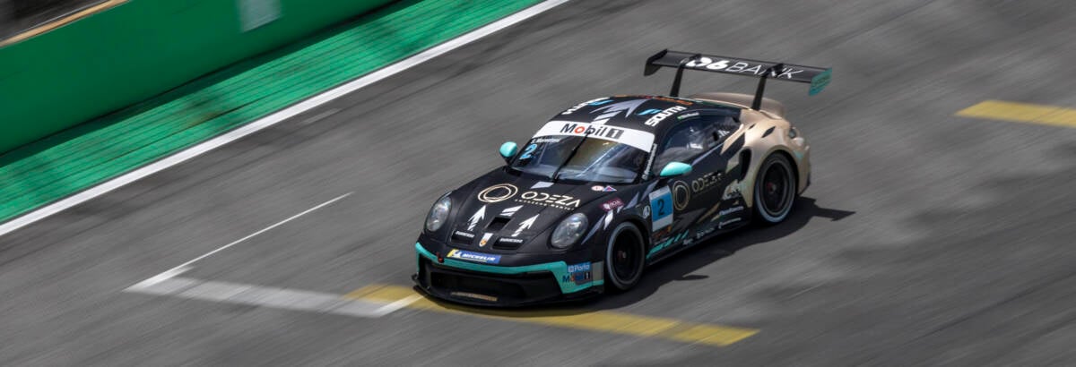 Morestoni avança 12 posições e finaliza próximo ao pódio da Porsche Carrera Sport