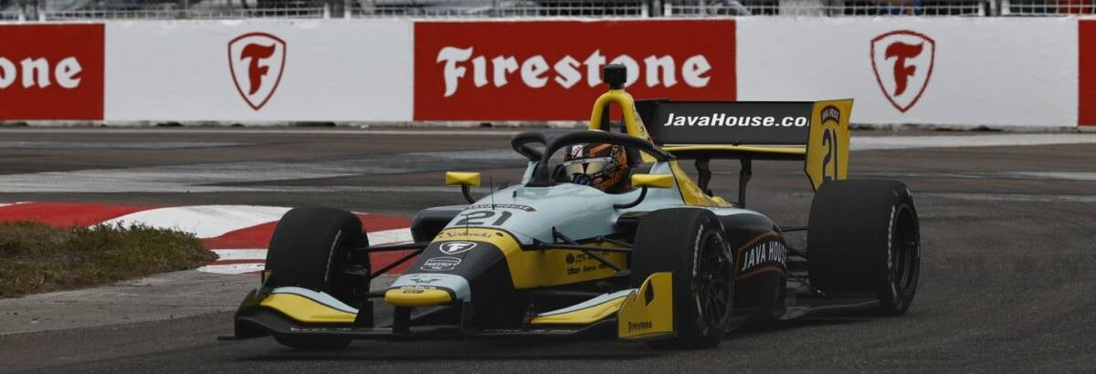 Indy NXT: Johnson supera Taylor na largada e vence em St. Pete