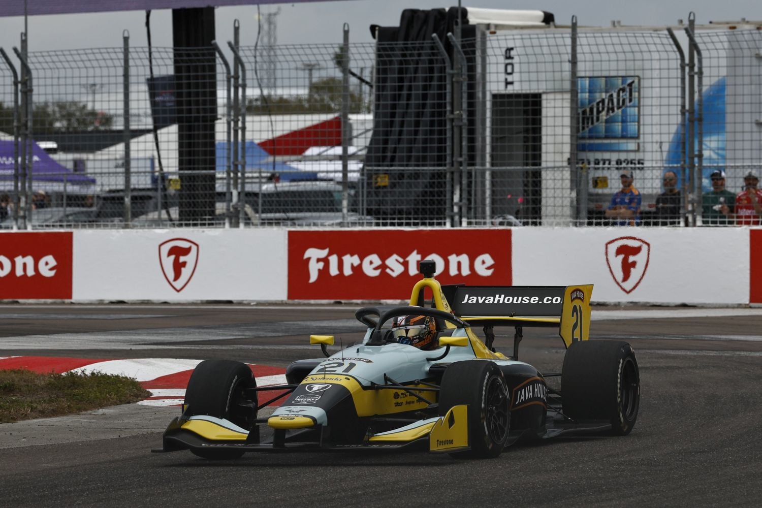 Indy NXT: Johnson supera Taylor na largada e vence em St. Pete