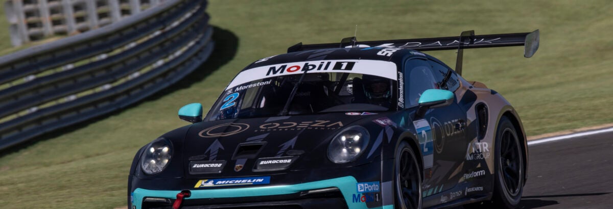 Morestoni utiliza os treinos no Velocitta para ajustar o carro para classificação e corrida da Porsche Carrera Cup