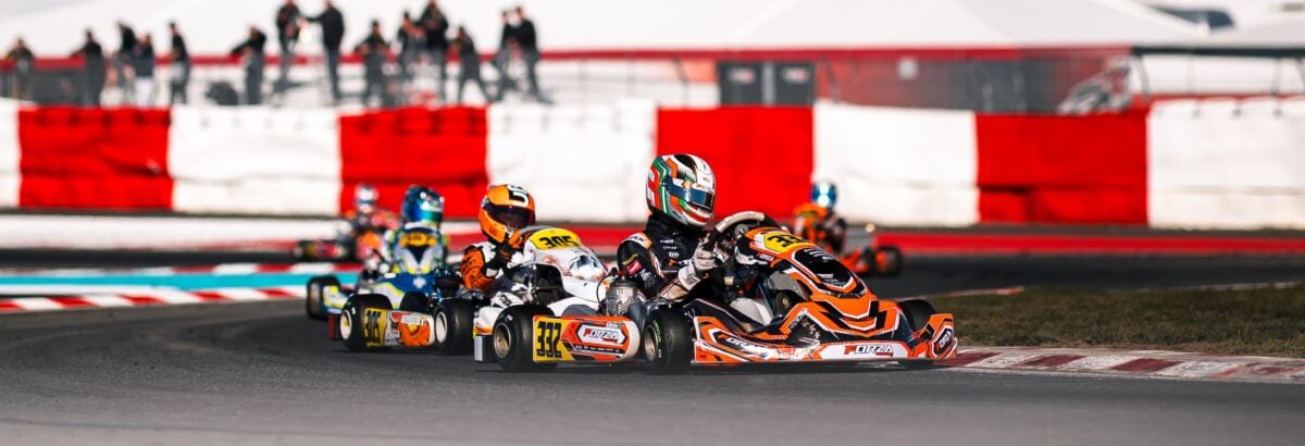 Francisco Rocha acelera pela primeira vez em Lonato pela 4ª etapa do WSK Super Master Series