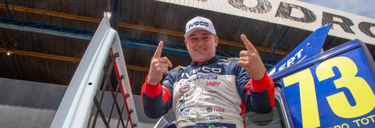 “Vamos brigar forte esse ano”, diz Totti após pole em Campo Grande