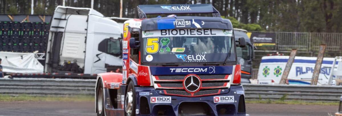 Adalberto Jardim impressiona e conquista o pódio na abertura da Copa Truck