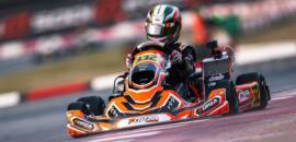 Francisco Rocha mostra garra e amplia experiência internacional no WSK Super Master Series
