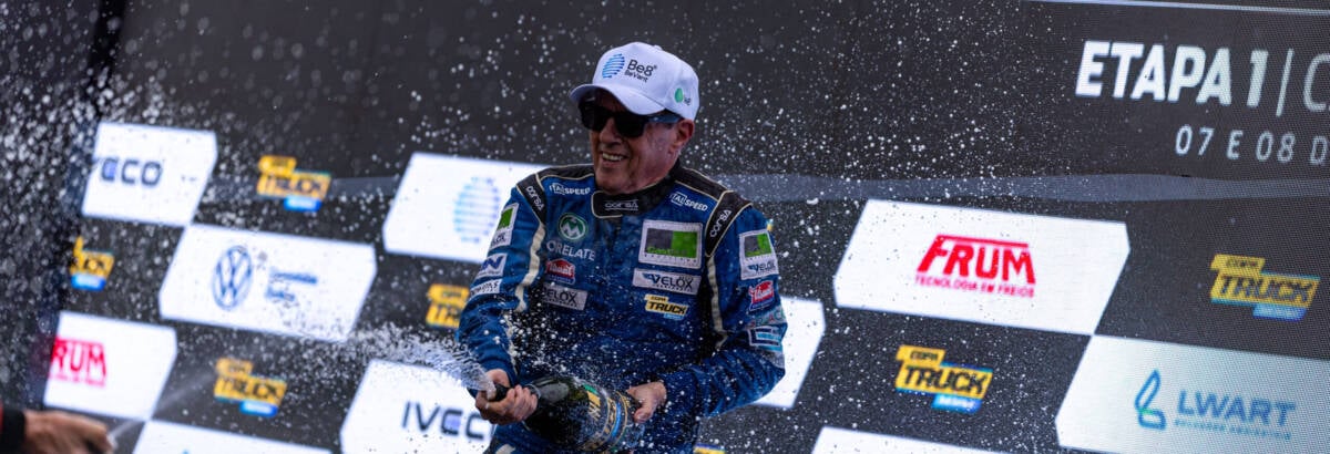 Com 38 anos de pista, Adalberto Jardim segue competitivo na Copa Truck