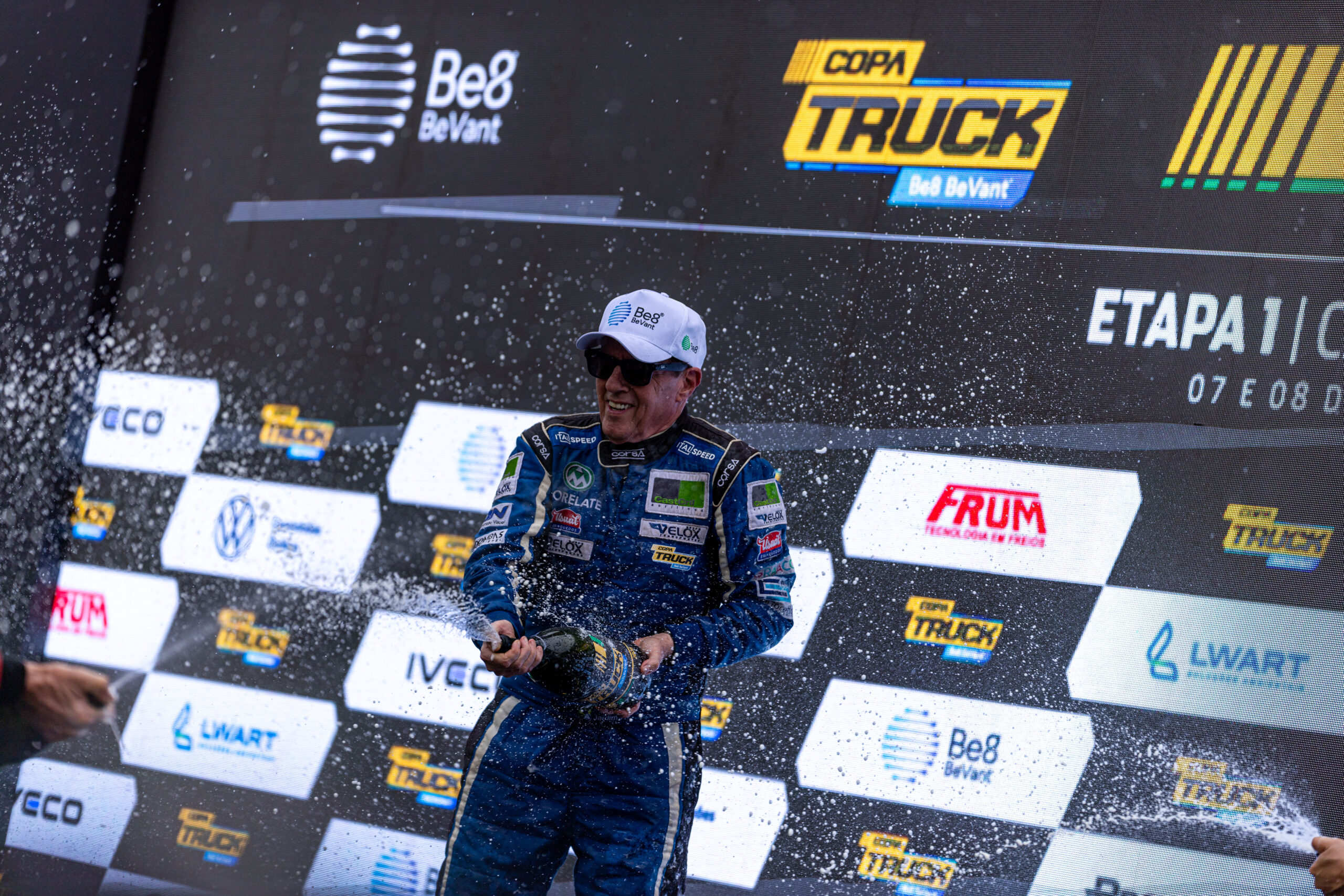 Com 38 anos de pista, Adalberto Jardim segue competitivo na Copa Truck