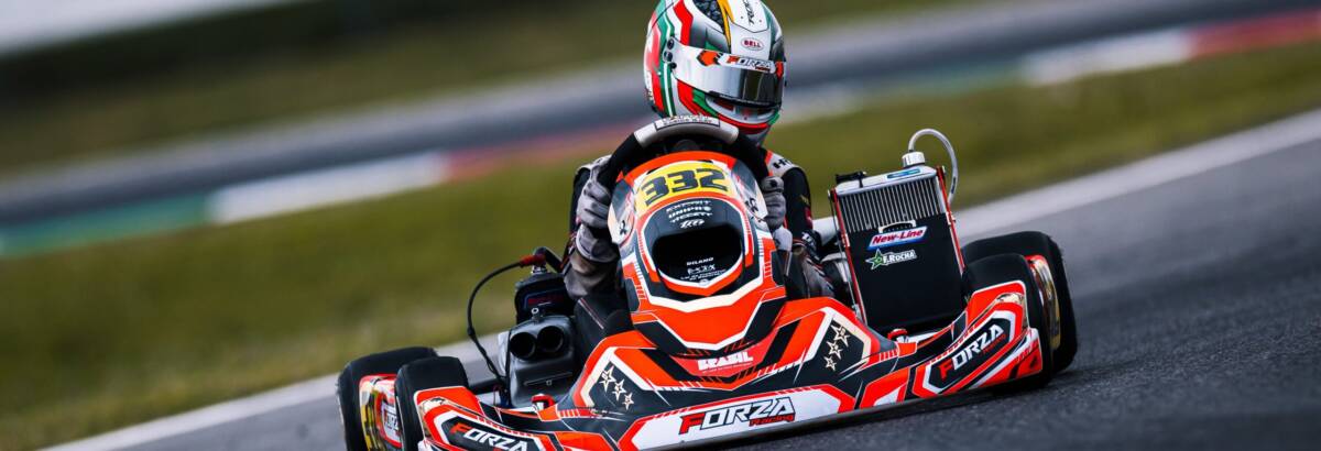 Francisco Rocha faz boas escaladas na última etapa do WSK Super Master Series