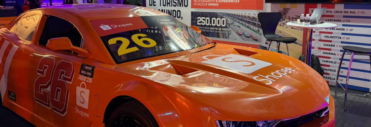 Shopee acelera com a NASCAR Brasil e será patrocinadora da temporada 2026