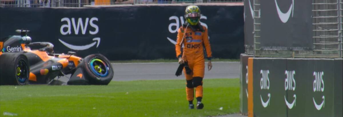 F1: Piastri pede desculpas após acidente antes do GP da Austrália