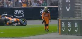F1: Piastri pede desculpas após acidente antes do GP da Austrália