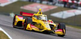 Indy: Palou lidera TL2 marcado por forte acidente com McLaughlin em Barber