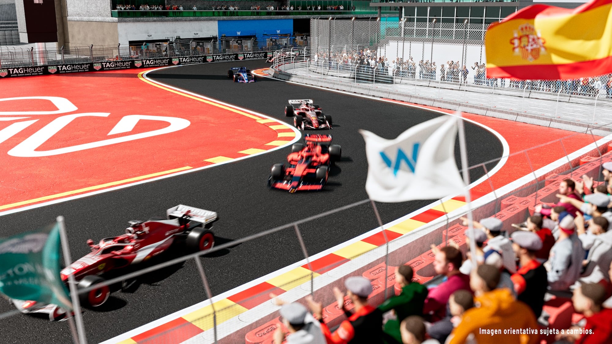 F1: Madring divulga imagens de como ficará circuito para GP da Espanha