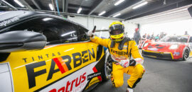 Muller sobe ao pódio em Interlagos e coloca equipe Farben na liderança da Porsche Carrera Cup