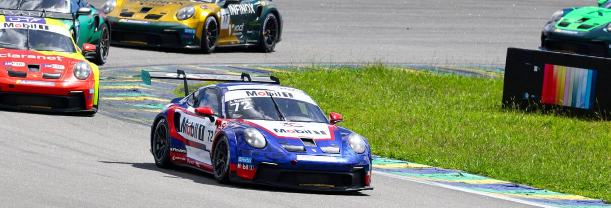Bassani avança sete posições e termina no top-10 na Porsche Cup em Interlagos
