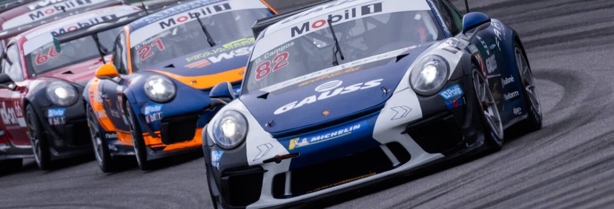 Campos passa Neumann no fim e vence corrida 2 da Challenge da Porsche Cup