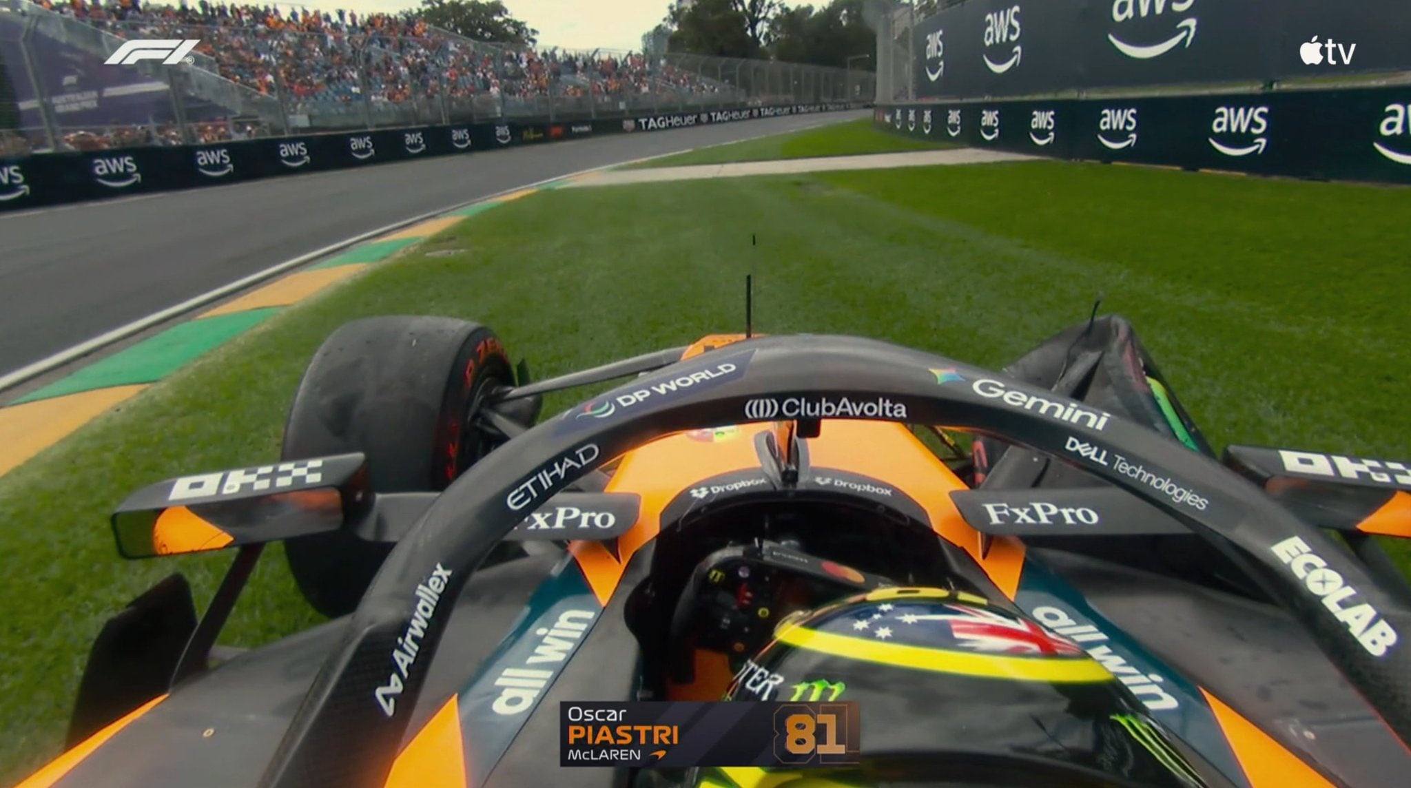 F1: Piastri bate indo ao grid e está fora do GP da Austrália