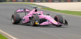 Mini lidera treino da F2 na Austrália. Câmara fica entre os mais rápidos