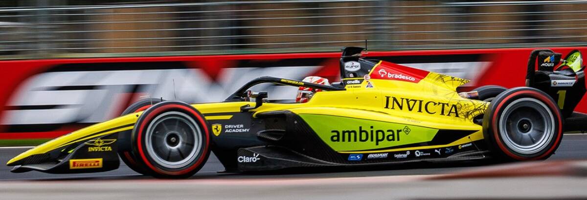 Rafael Câmara fecha final de semana de estreia na F2 com pódio na Austrália