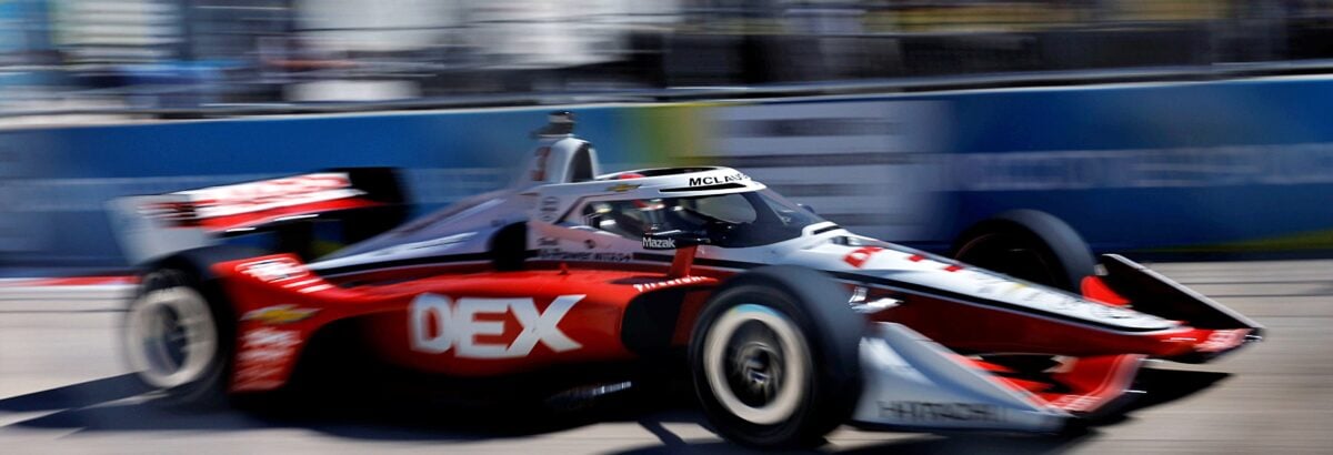 Indy: McLaughlin lidera primeiro treino nas ruas de Arlington