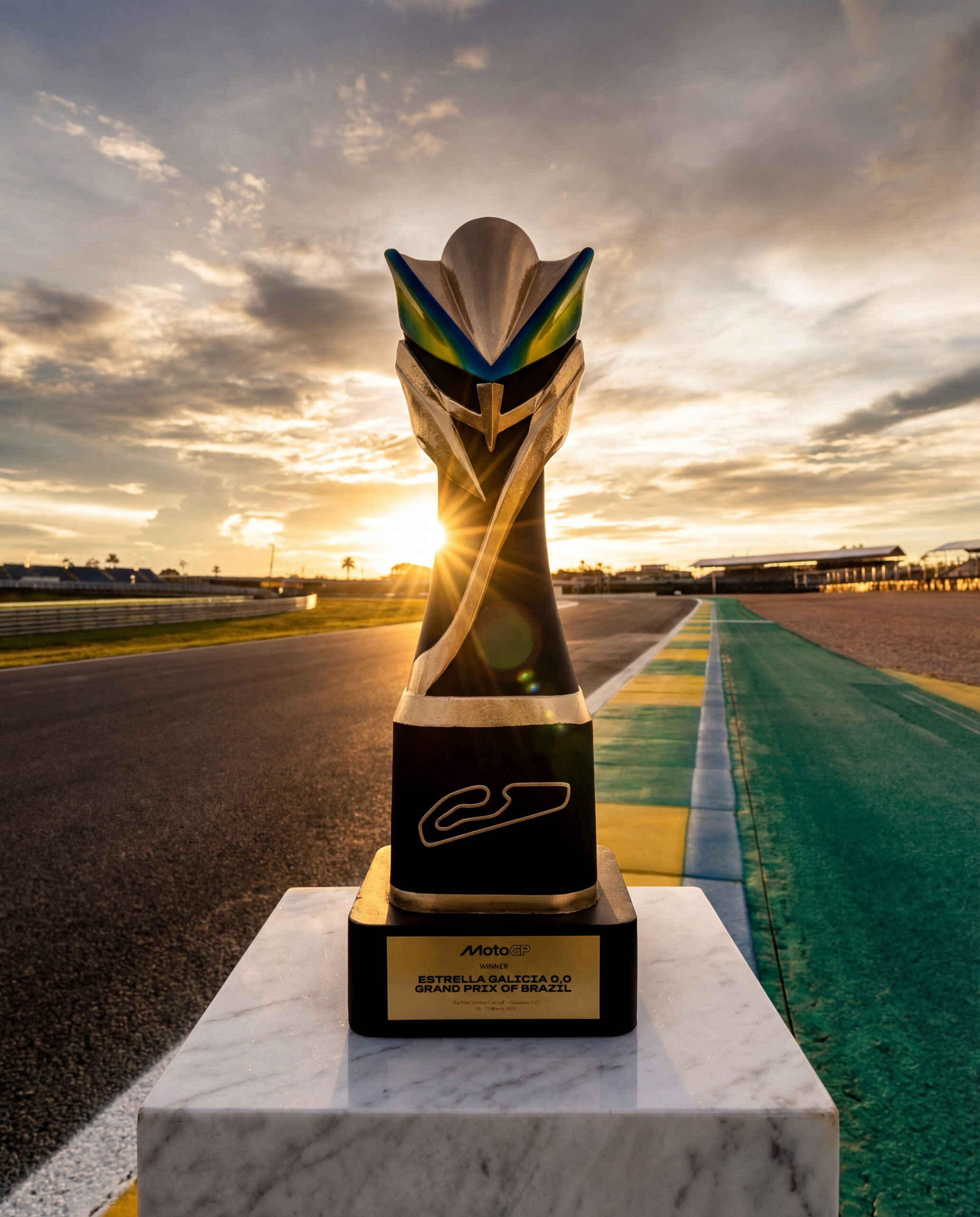 Cerrado inspira troféu para os vencedores do MotoGP Grande Prêmio do Brasil