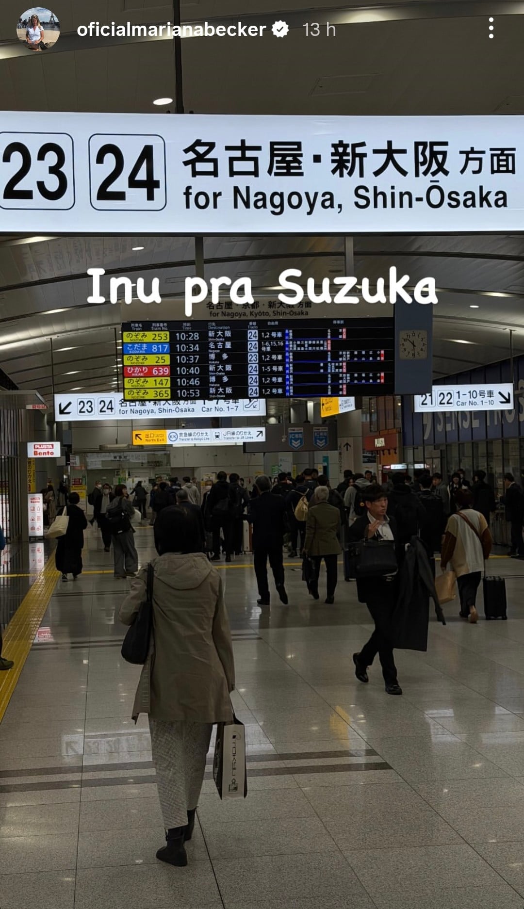 F1: Mari Becker está a caminho de Suzuka para GP do Japão F1: Mari Becker está a caminho de Suzuka para GP do Japão