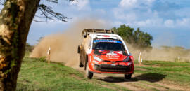 WRC: Katsuta é o rei do Quênia e vence pela primeira vez com a TOYOTA GAZOO Racing