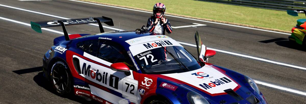Antonella Bassani conquista pódio na Porsche Carrera Cup em Mogi