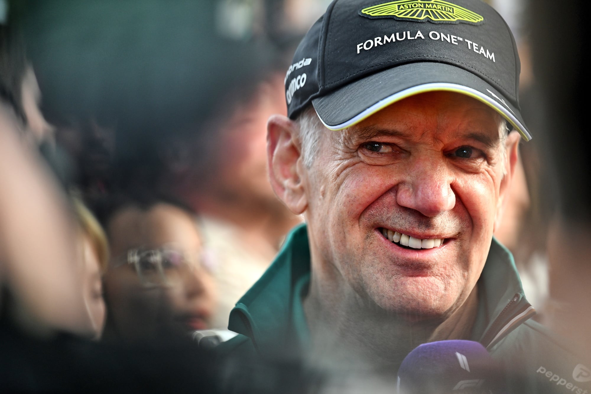 Adrian Newey (GBR) Aston Martin F1 Team, Team Principal.