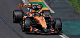 F1: Piastri avalia se mudança de regras ajudará McLaren a se aproximar da Mercedes
