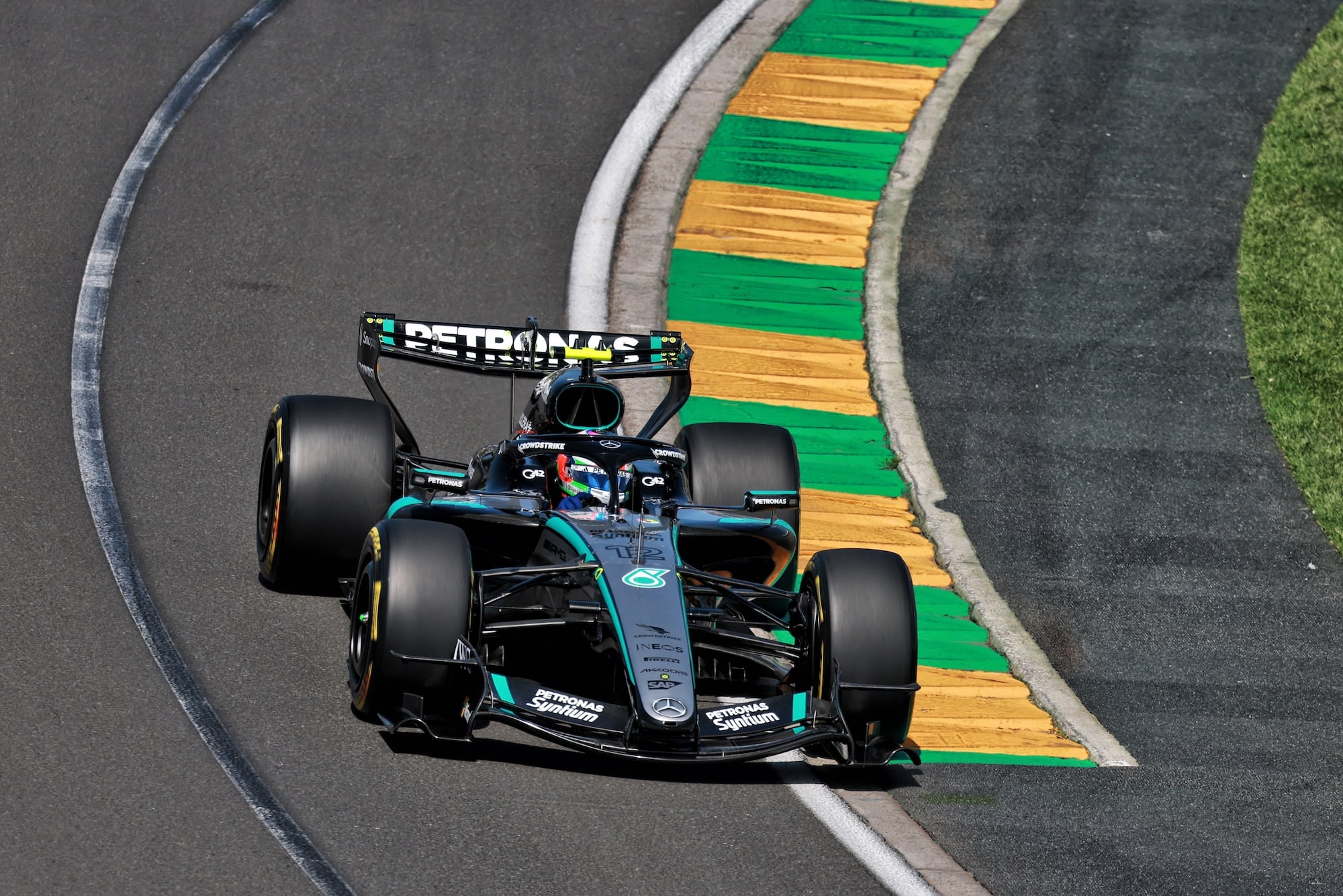 Andrea Kimi Antonelli (ITA) Mercedes AMG Formula One Team W17.