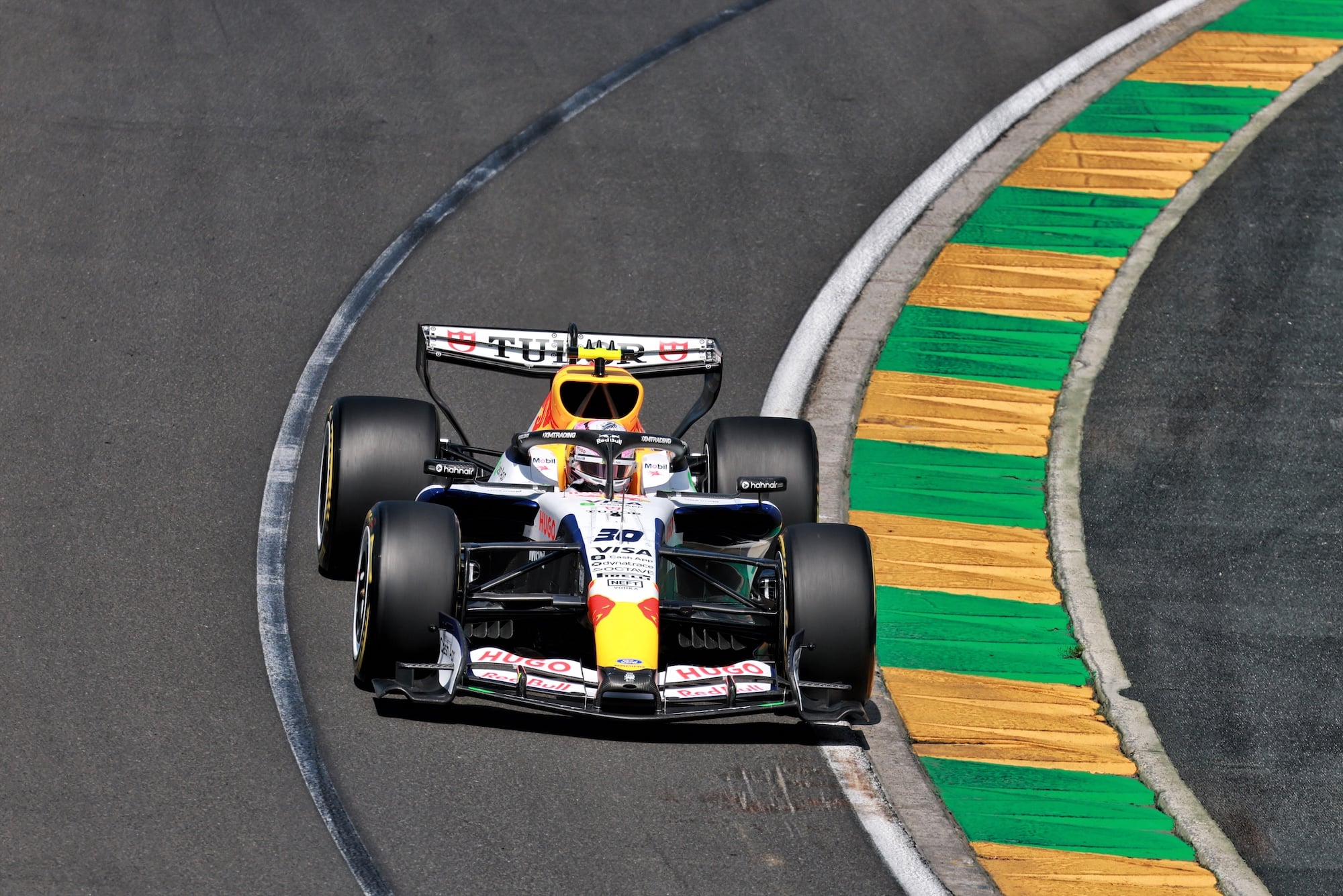 Liam Lawson (NZL) Racing Bulls Formula One Team VCARB 03.