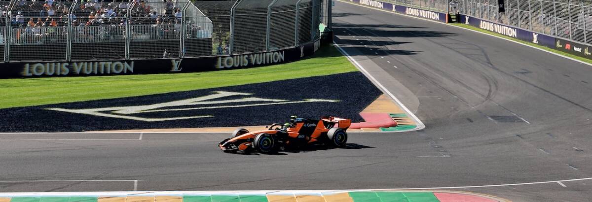 F1: McLaren explica motivo de Norris ter completado poucas voltas em Melbourne