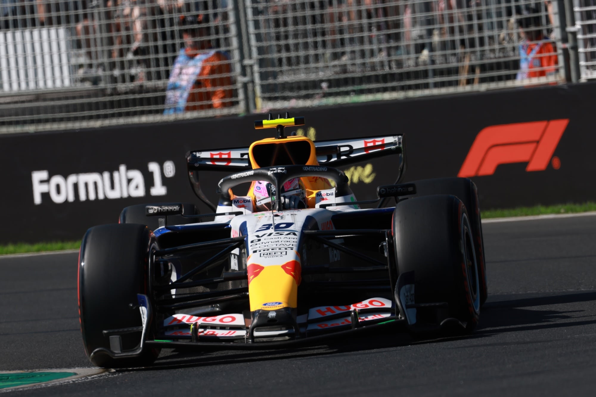 Liam Lawson (NZL) Racing Bulls Formula One Team VCARB 03.