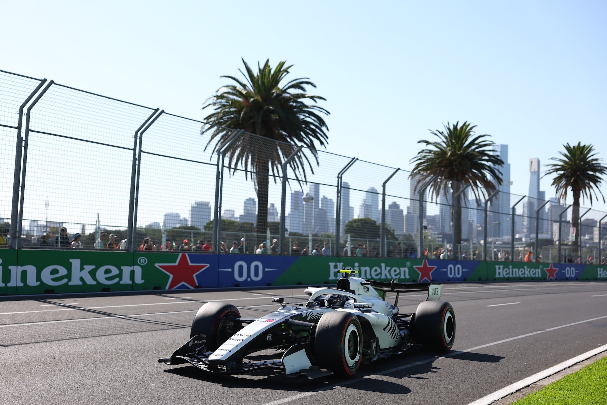 Valtteri Bottas (FIN) Cadillac Formula 1 Team MAC-26.