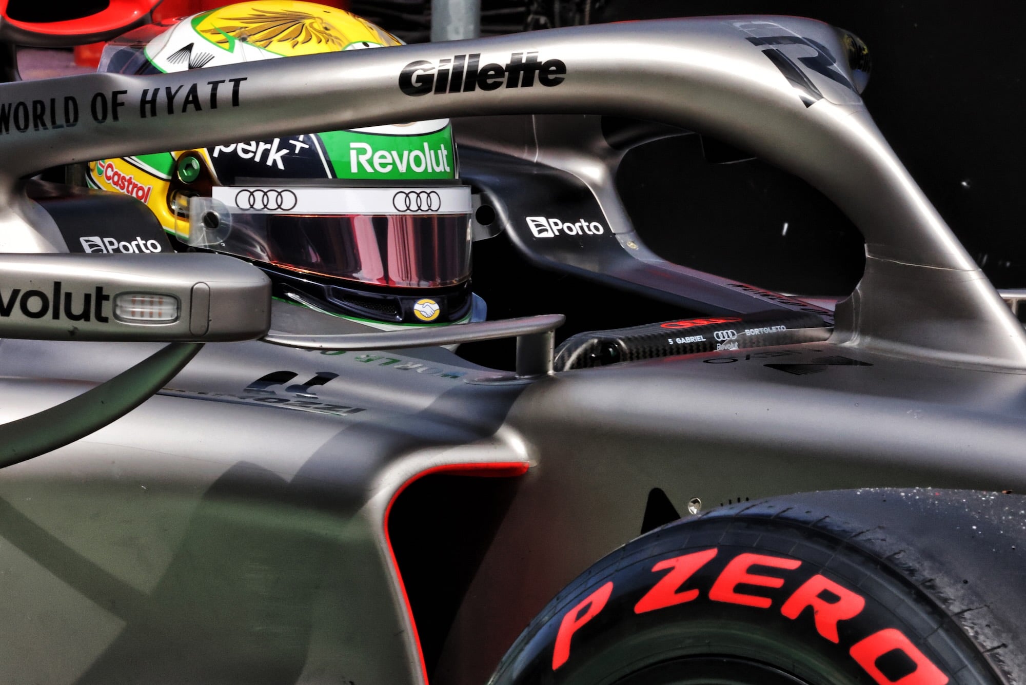 Gabriel Bortoleto (BRA) Audi F1 Team R26.