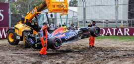 F1: Verstappen não teve ferimentos em seu acidente na Austrália