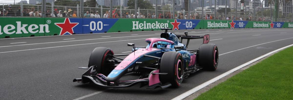 F1: Alpine tem sessão de classificação complicada na Austrália