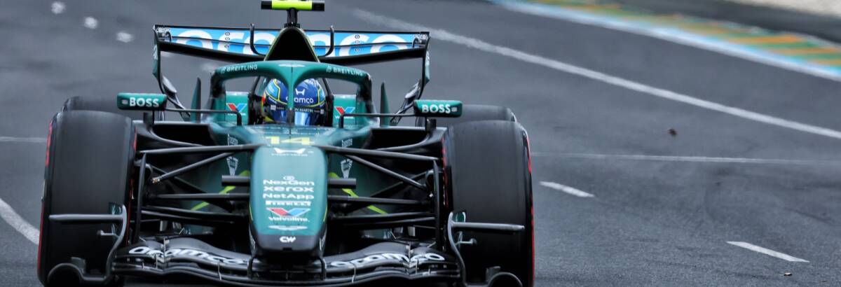 F1: Apesar dos problemas, Newey vê grande potencial no chassi do AMR26