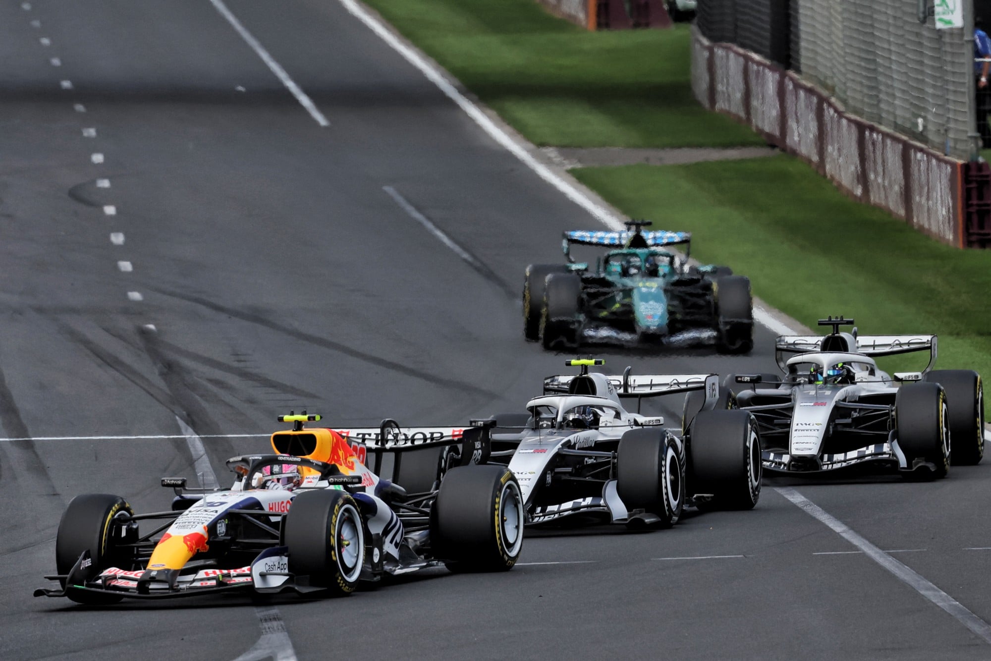 Liam Lawson (NZL) Racing Bulls Formula One Team VCARB 03.