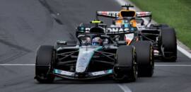F1: Antonelli reage após largada ruim e garante dobradinha da Mercedes