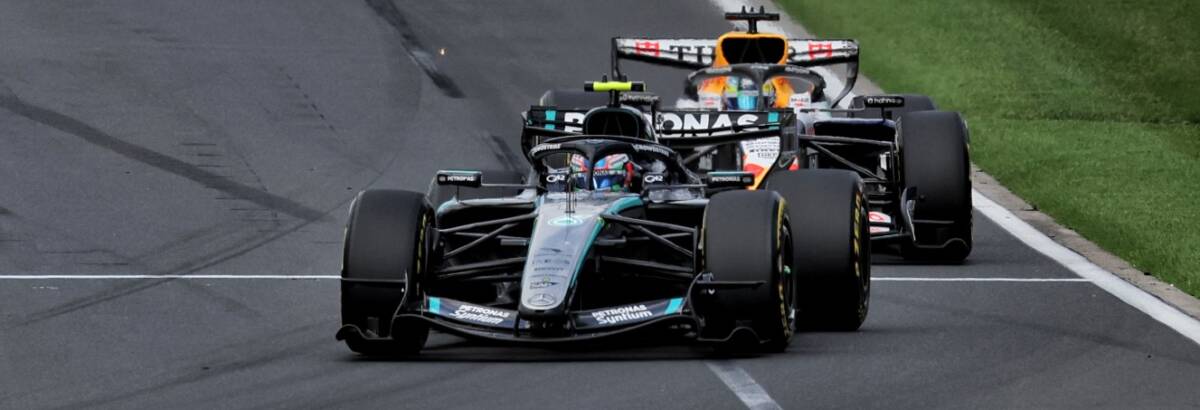 F1: Antonelli reage após largada ruim e garante dobradinha da Mercedes