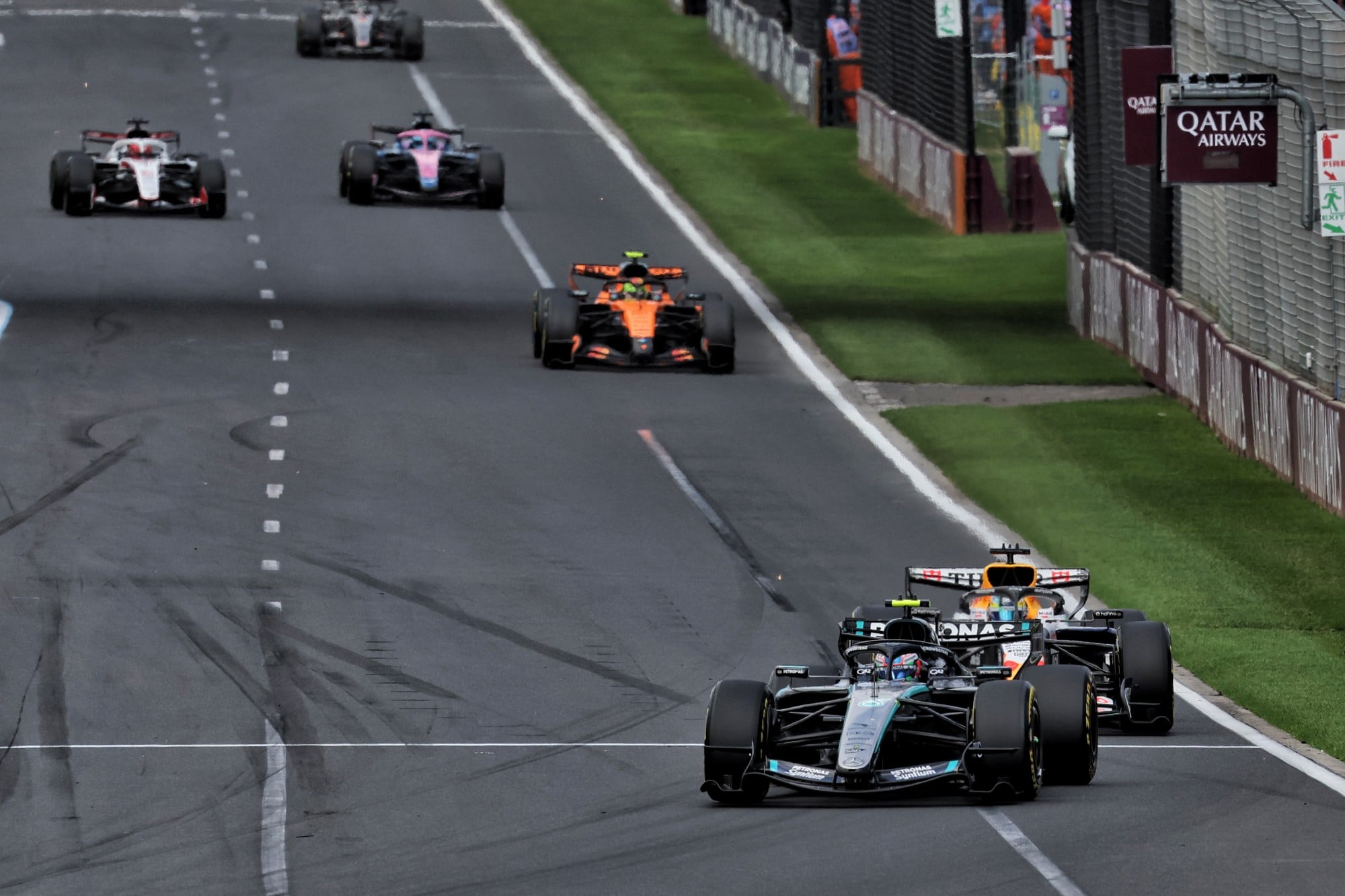 Andrea Kimi Antonelli (ITA) Mercedes AMG Formula One Team W17.