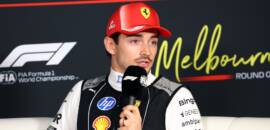F1: Leclerc reitera paixão por Ferrari: “É uma família”