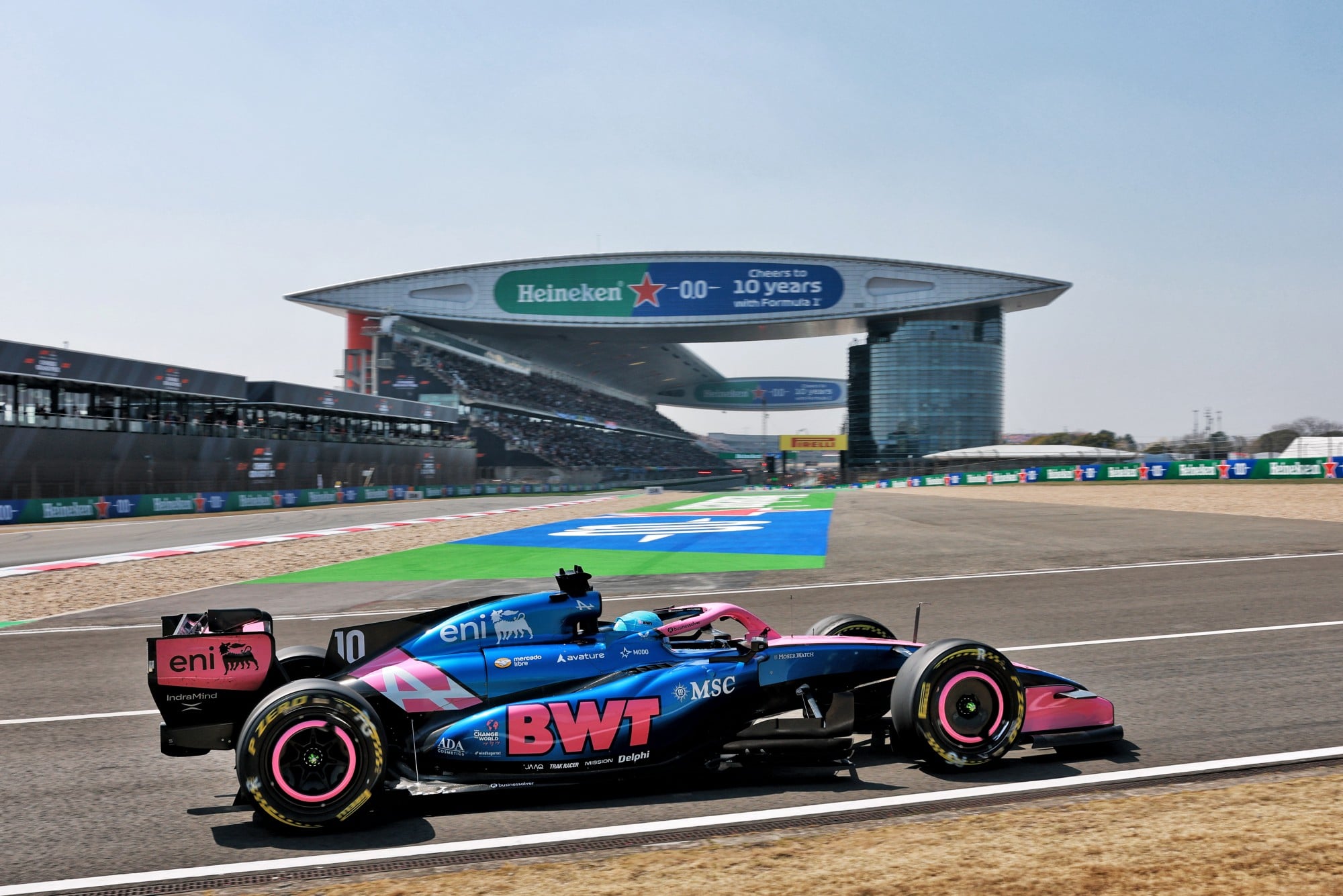 Pierre Gasly (FRA) Alpine F1 Team A526.