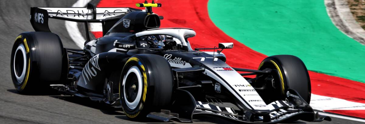 F1: Cadillac enfrenta problemas e tem sexta-feira complicada