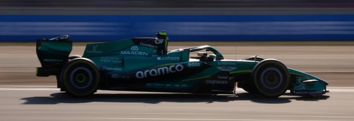 F1: Aston Martin enfrenta dificuldades em Xangai
