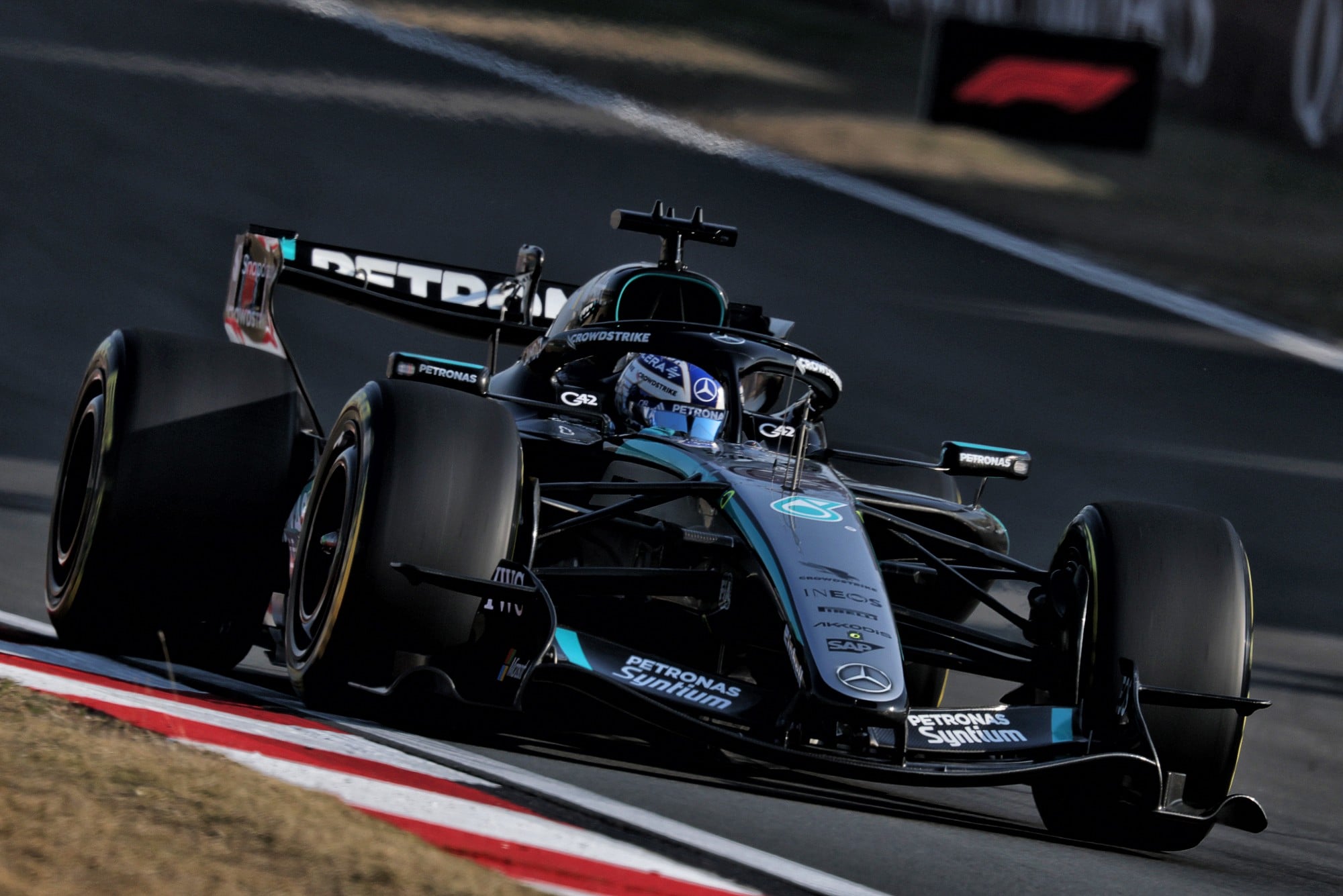 George Russell (GBR) Mercedes AMG Formula One Team W17.