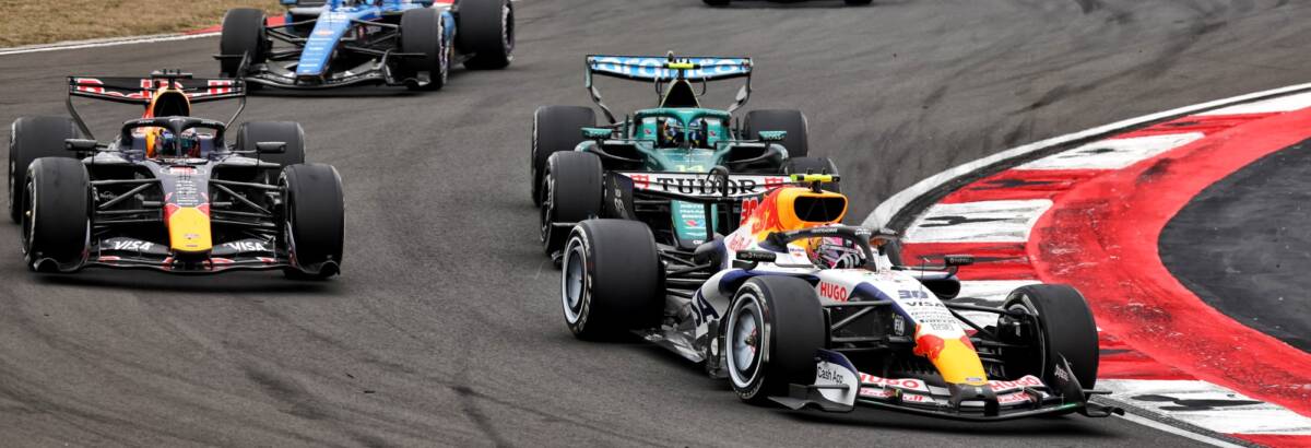 F1: Racing Bulls pontua na China com bom desempenho de Lawson